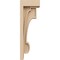 Ekena Millwork 3"W x 6"D x 18"H Thin Alma Rough Cedar Woodgrain TimberThane Corbel, Primed Tan CORUR03X06X18ALMRCPR - alternate 4